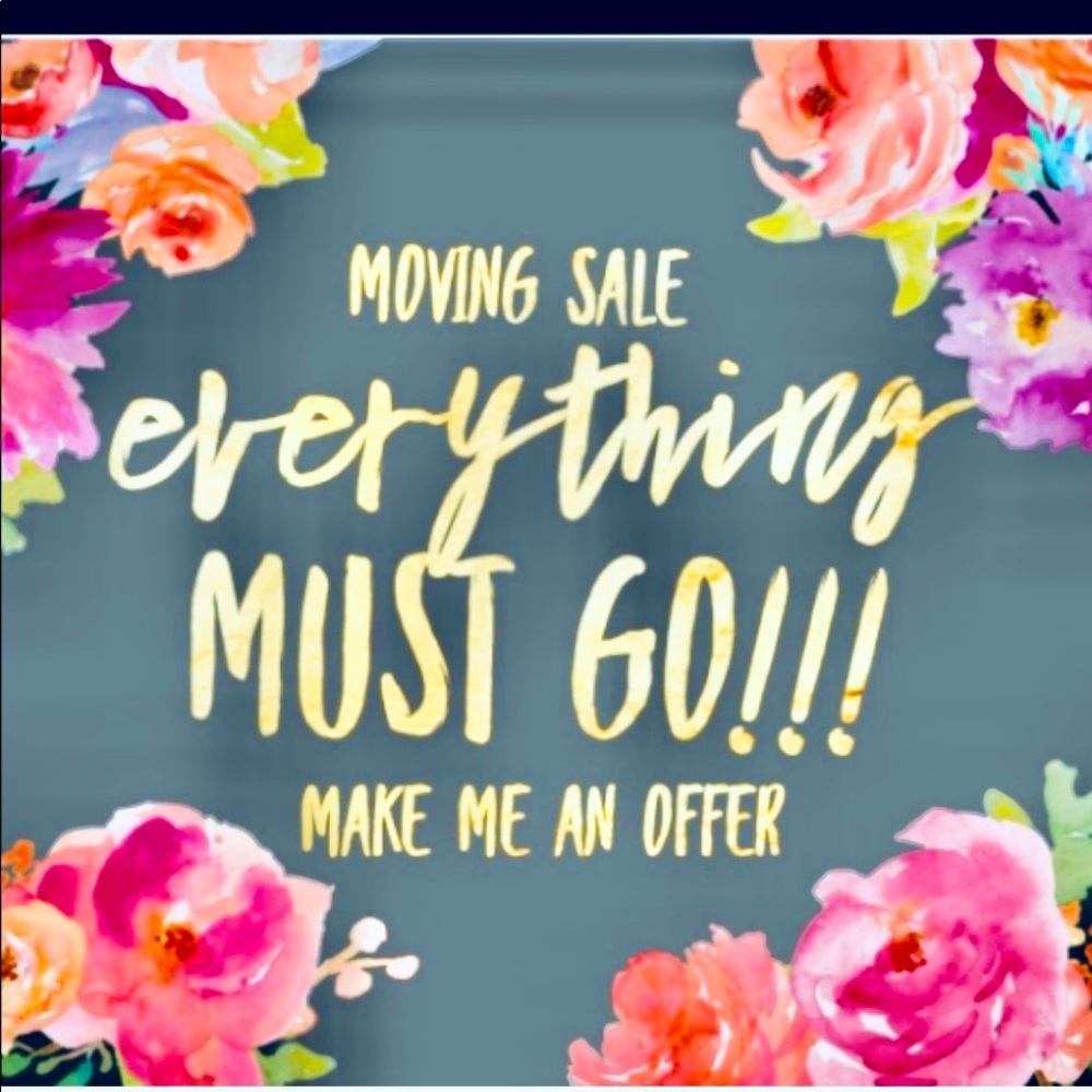 MOVING SALE
